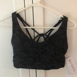 Navy and blue new sports bra